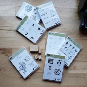 7 Stampin up stamp sets